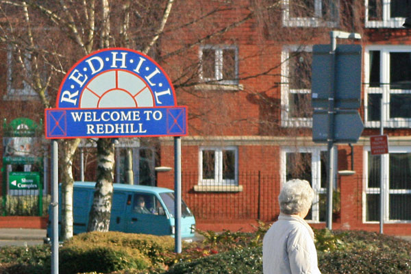 Redhill is an older community going thro regeneration in mid Surrey.